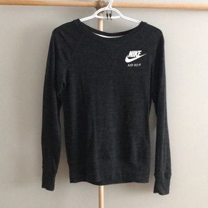 Nike Sportswear Gym Vintage Crew Dark Grey Sz. XS